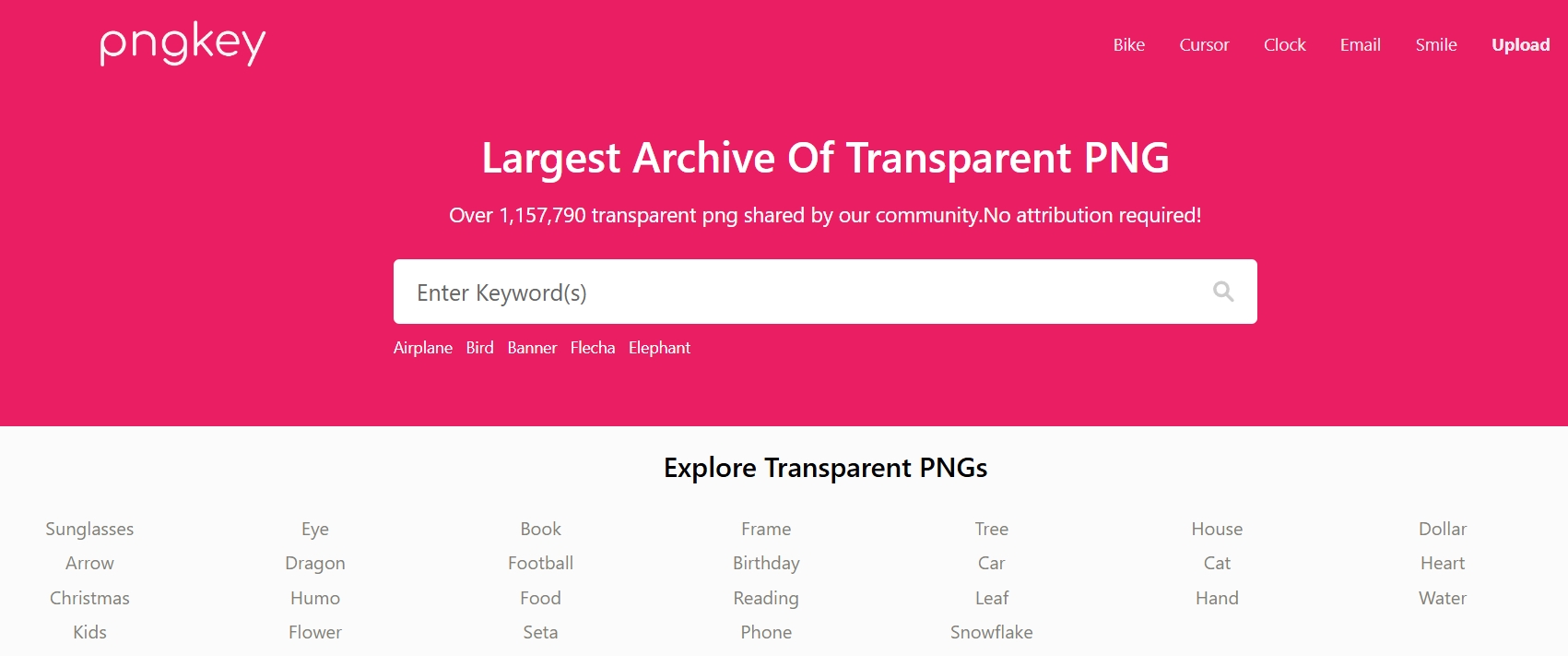 PngKey,提供高清透明 PNG 图片素材，拥有超过 10,000 张图片素材。