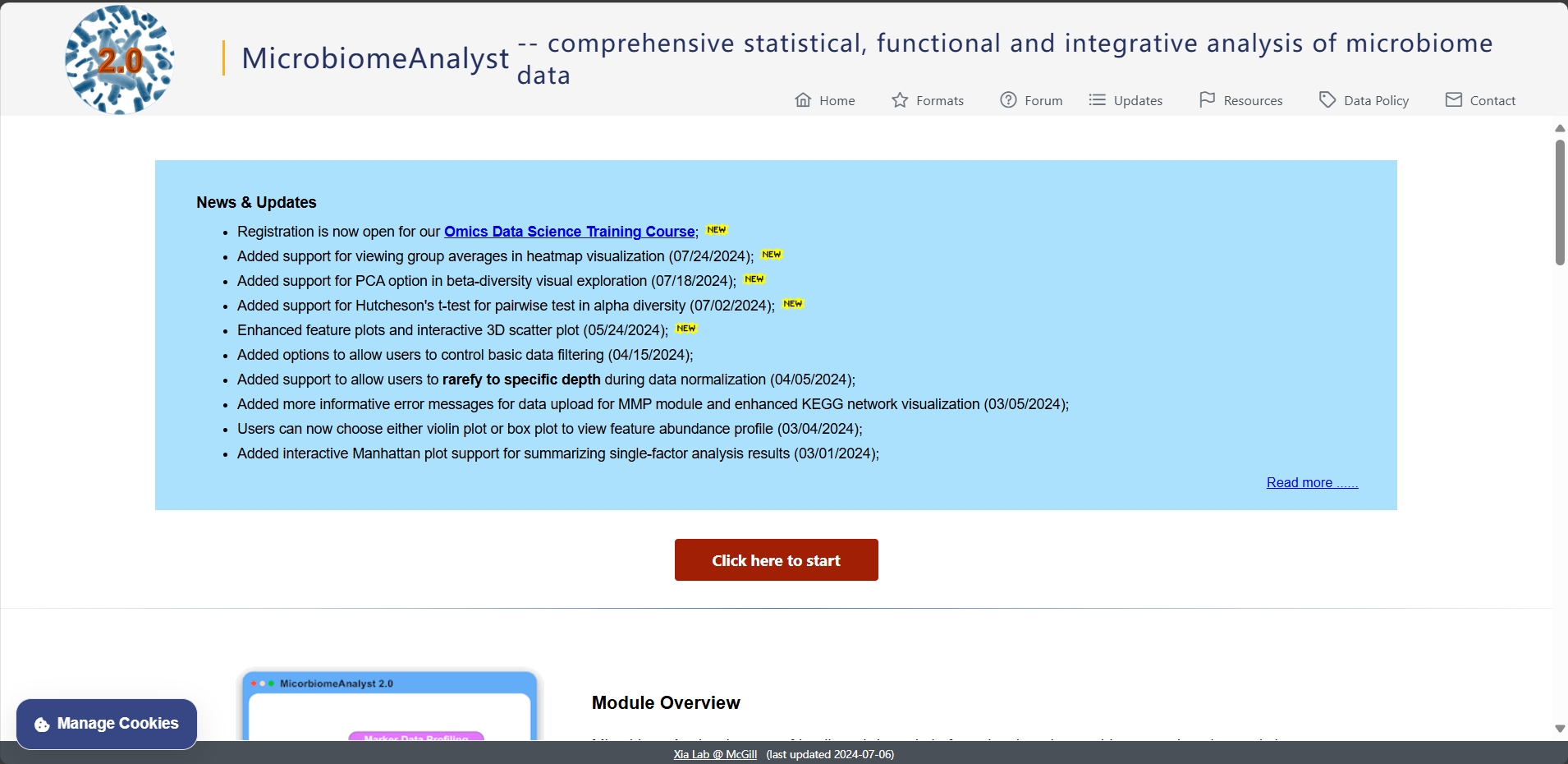 MicrobiomeAnalyst