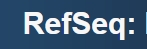 RefSeq